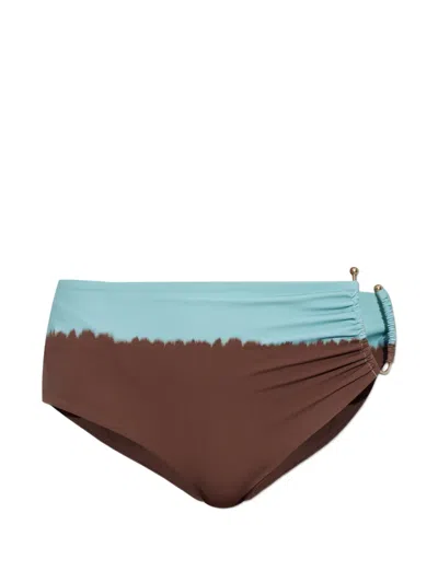 Christopher Esber Prong Hardware-detail Bikini Bottoms In Multi