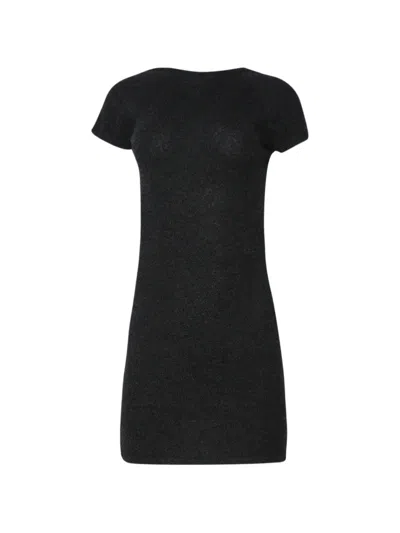 Christopher Esber Rae Pullover Cashmere Mini Dress In Black