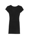 Christopher Esber Rae Pullover Cashmere Mini Dress In Black