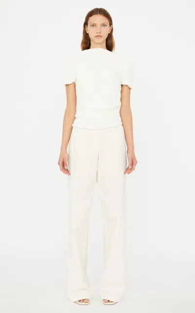 Christopher Esber Redux Heavy Twill Trousers In White