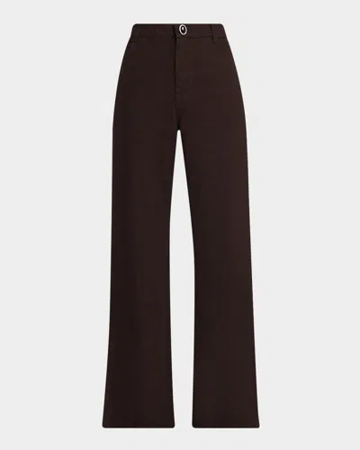 CHRISTOPHER ESBER RELAXED WIDE-LEG JEANS