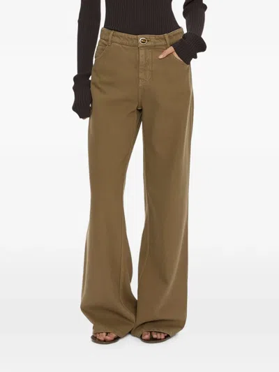 Christopher Esber Relaxed-fit Denim Jeans In Brown