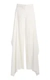 Christopher Esber Release Linen-blend Balloon Pants In White