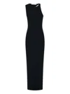 Christopher Esber Resin-embellished Column Maxi Dress In Black
