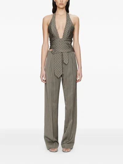 CHRISTOPHER ESBER REYER TAILORED REDUX STRIPED TROUSERS