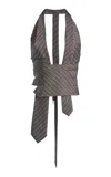 Christopher Esber Reyer Tailored Tie Top