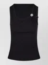 Christopher Esber Ribbed Scoop Neck Tank Top
