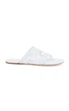 Christopher Esber Ringer Mesh Flip Flops In White