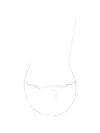 Christopher Esber Rolled Up Bikini Bottoms In White