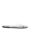 Christopher Esber Round-toe Flip-flops In Gray