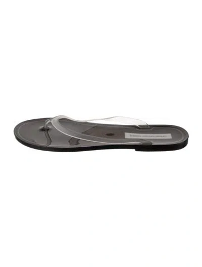 Pre-owned Christopher Esber Rubber In Black