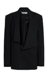 Christopher Esber Rubik Tailored Wool L/s Dress