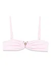 Christopher Esber Ruched Bandeau Bikini Top