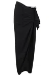 Christopher Esber Ruched Cadence Split In Black
