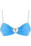 Christopher Esber Ruched Orbit Bikini Women In Light Blue