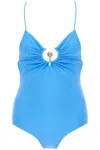 Christopher Esber Ruched Orbit One-p In Blue