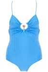 Christopher Esber Ruched Orbit One-p In Blue
