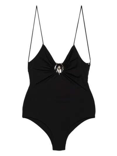 CHRISTOPHER ESBER RUCHED ORBIT ONE PIECE