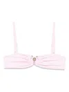 Christopher Esber Ruched Bandeau Bikini Top