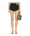 Christopher Esber Ruffled Short In Black