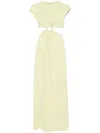 Christopher Esber S-buckle Maxi Dress In Green