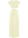 Christopher Esber S-buckle Maxi Dress In Green