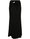 Christopher Esber S-buckle Suspension Skirt In Black
