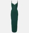 Christopher Esber Salacia Wire Column Dress In Green