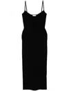 Christopher Esber Salacia Wire Column Dress In Black