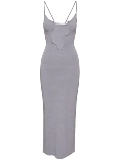 Christopher Esber Salacia Dress In Grey
