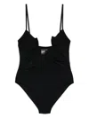 Christopher Esber Black Salacia One Piece Swimsuit