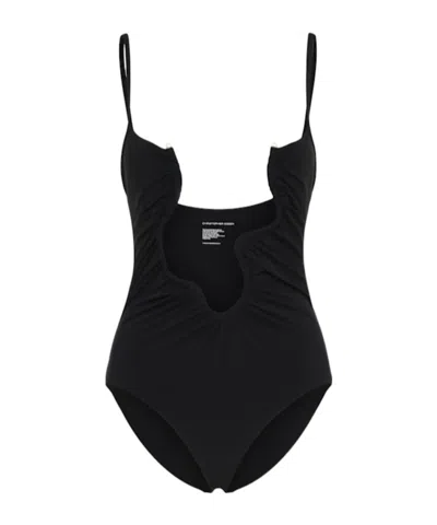 Christopher Esber Salacia One Piece Swimsuit In Black