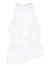 Christopher Esber Salacia Cutout Ruched Tank Top