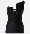 Christopher Esber Salacia Ruched Top In Black