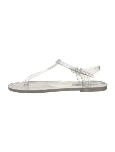 Pre-owned Christopher Esber Sandals In Silver