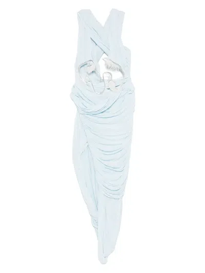 Christopher Esber Sculptured Draped Asymmetric Dres