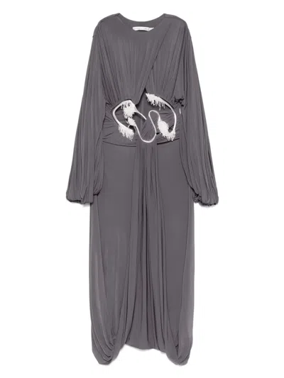 Christopher Esber Sculptured Torso Maxi Dress