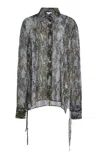 Christopher Esber Serpent Print Shirt
