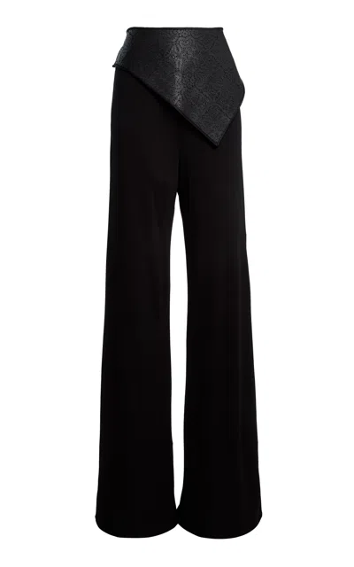 Christopher Esber Shade Tailored Straight Trousers In Navy