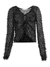 Christopher Esber Shibori Crystal-embellished Open-twist Top