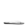 Christopher Esber Round-toe Flip-flops In Transparent
