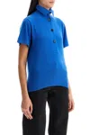 Christopher Esber Cashmere Polo Jumper In Blue