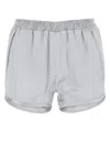 Christopher Esber Viscose Waist Shorts With Side Slits And Seam Pockets