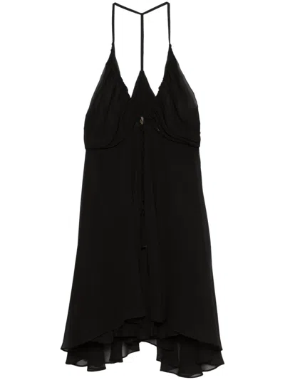 CHRISTOPHER ESBER SILK MIDI DRESS