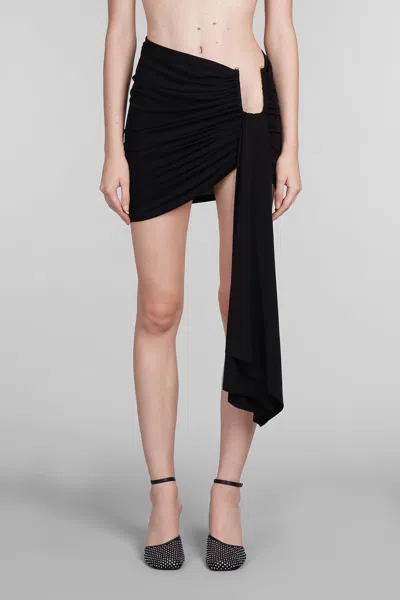 Christopher Esber Skirt In Black Viscose