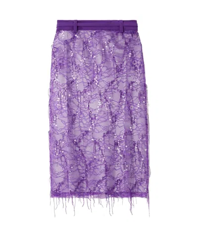 Christopher Esber Skirt In Purple