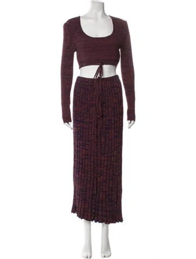 Pre-owned Christopher Esber Skirt Set In Multi