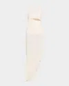 Christopher Esber Slash Asymmetric Midi Tank Dress In White