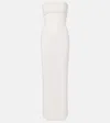 Christopher Esber Womens White Slashed Knit Sunray Maxi Dress Xs In White