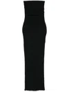Christopher Esber Slash Maxi Dress In Black